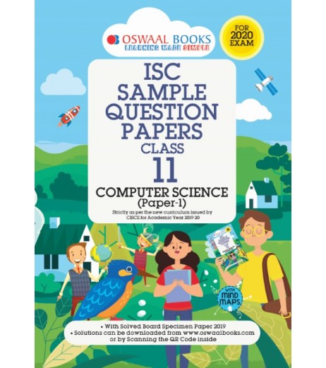 Oswaal ISC Sample Question Paper Class 11 Computer Science Book | Latest Edition Oswaal ISC Class 11 - SchoolChamp.net